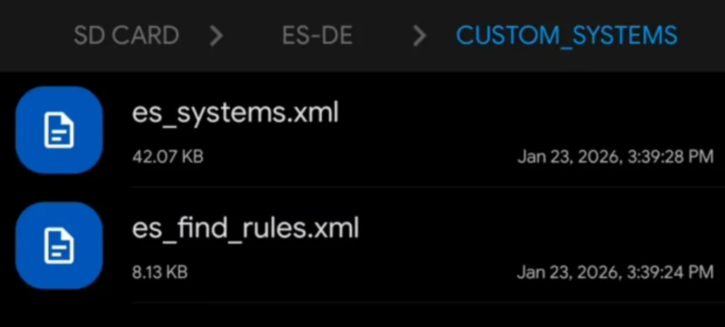 ES-DE (EmulationStation) Android Setup Guide 18 image