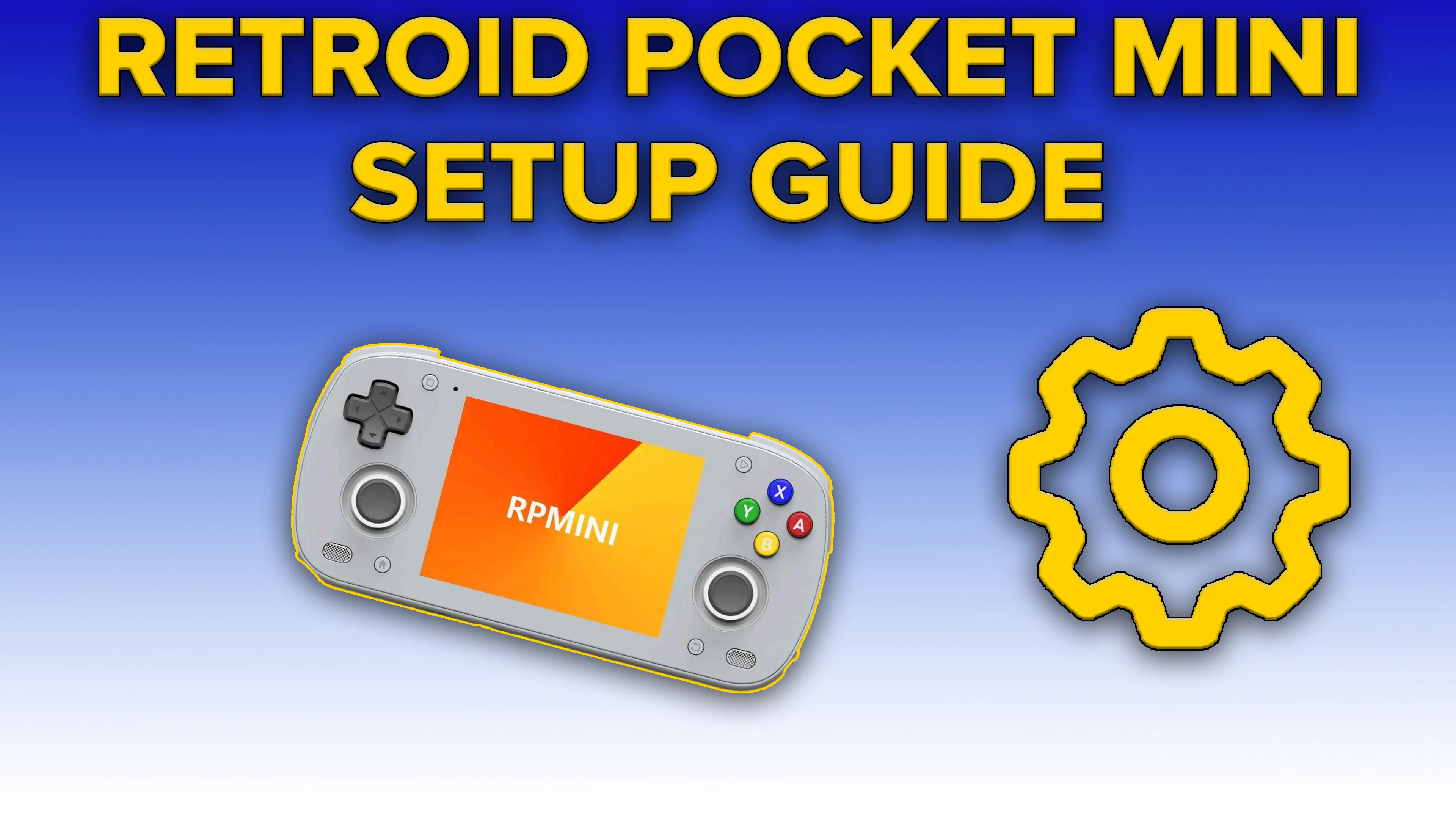 retroid pocket mini setup guide