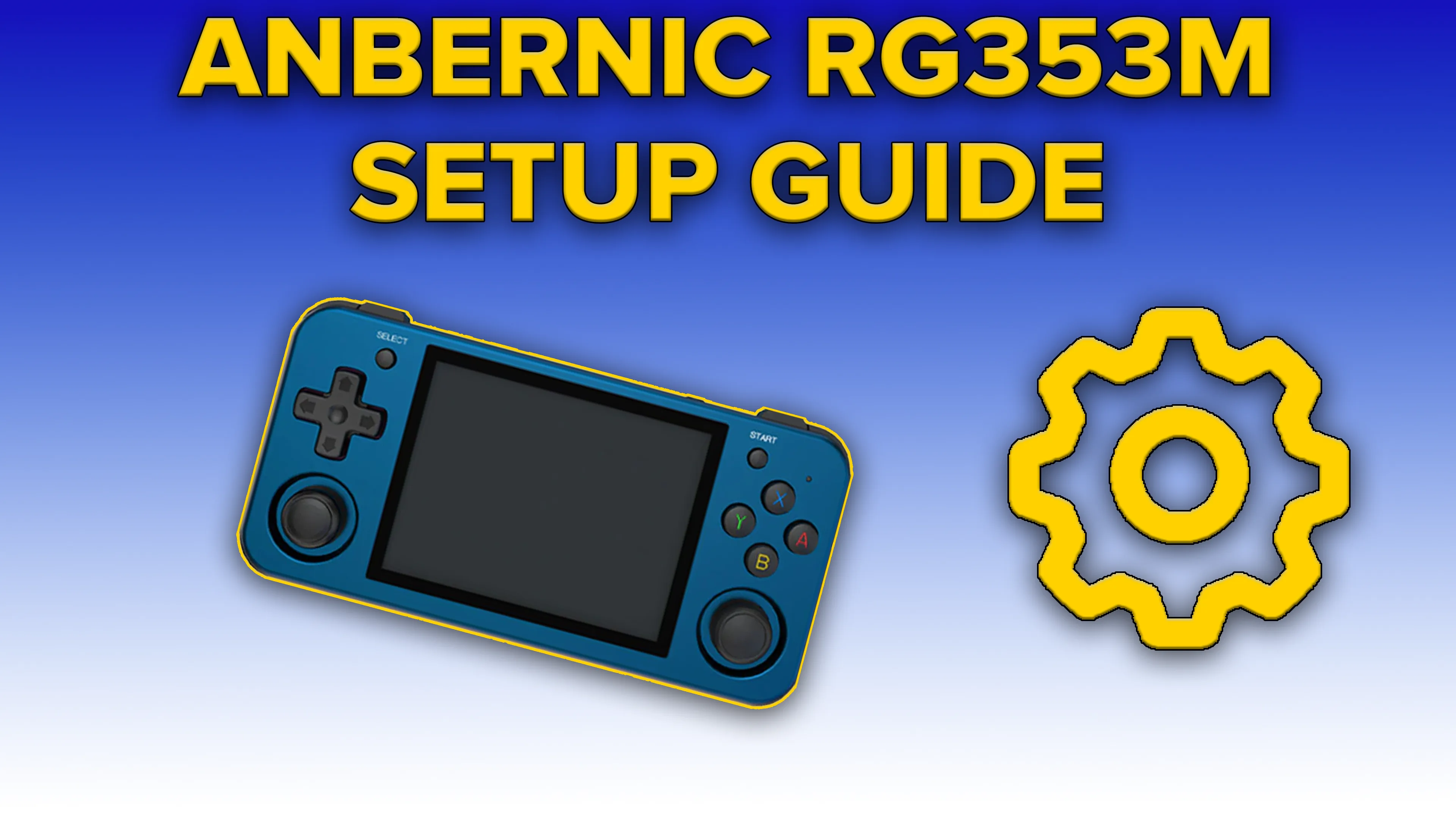 anbernic rg353m setup guide
