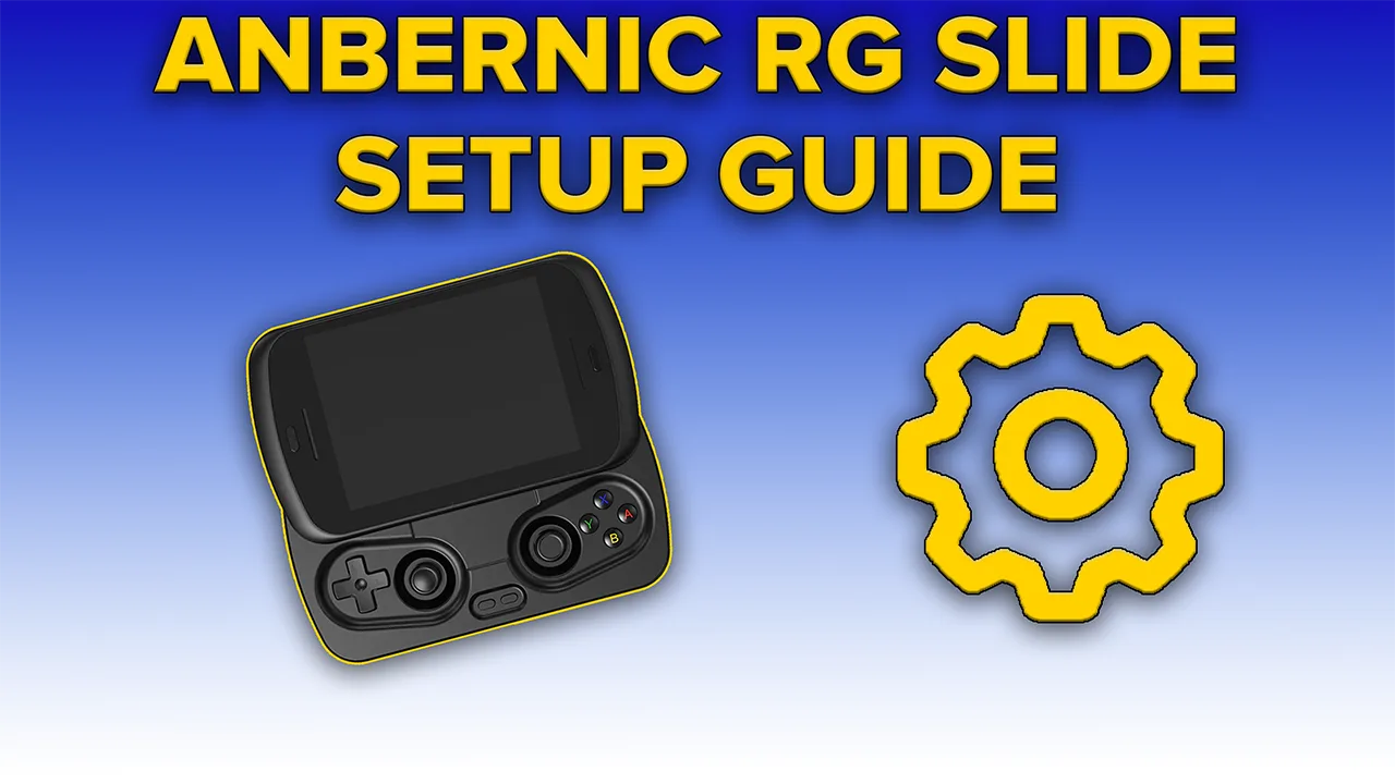 anbernic rg slide setup guide