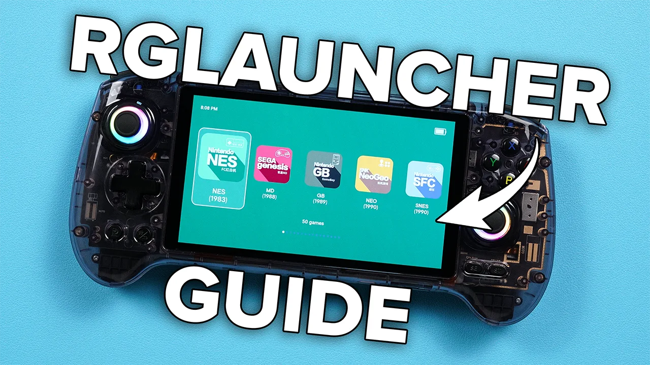 Anbernic's RGLauncher Setup Guide