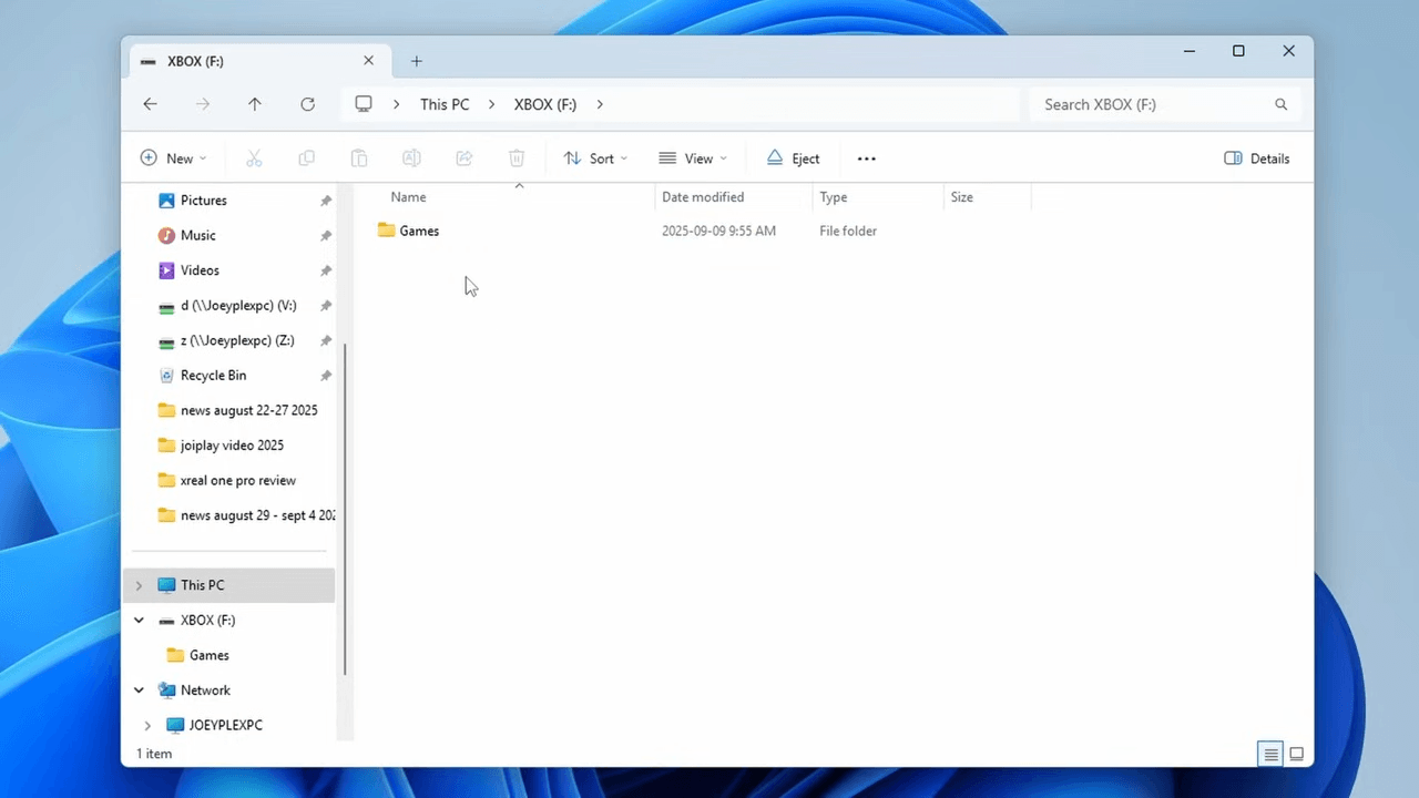 Xbox File Manager Xbox Series S/X Emulation Setup Guide