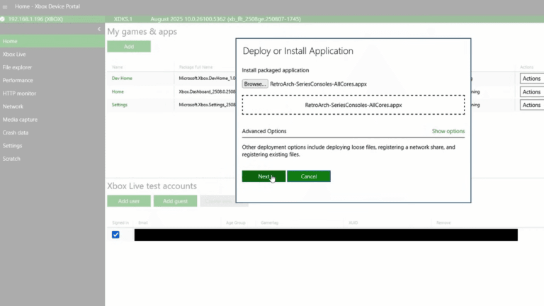 Xbox Series S/X Emulation Setup Guide