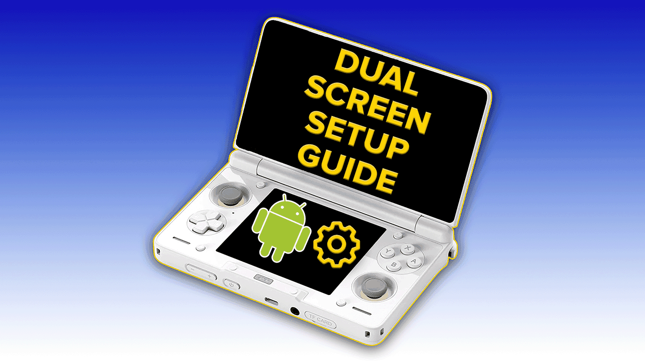 Dual Screen Android Handheld Gaming Home