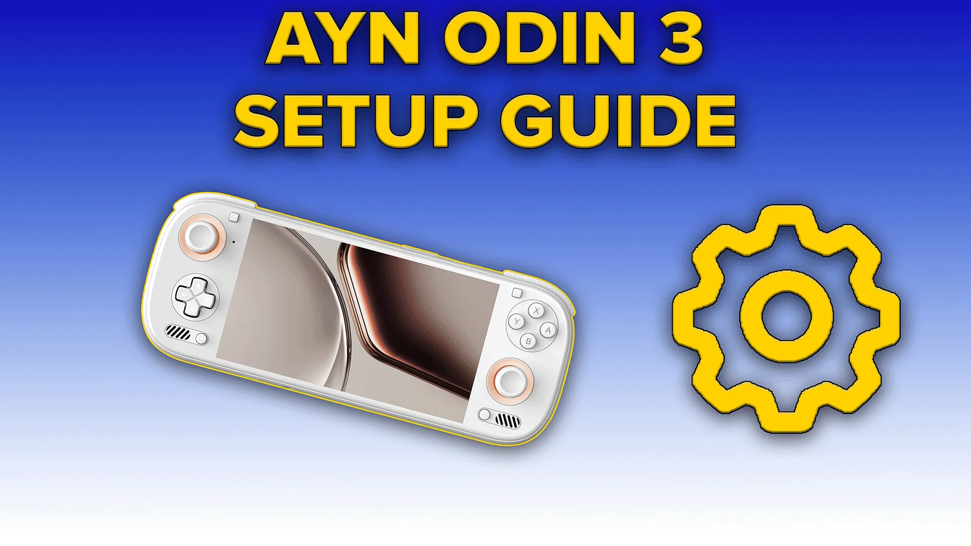 ayn odin 3 setup guide