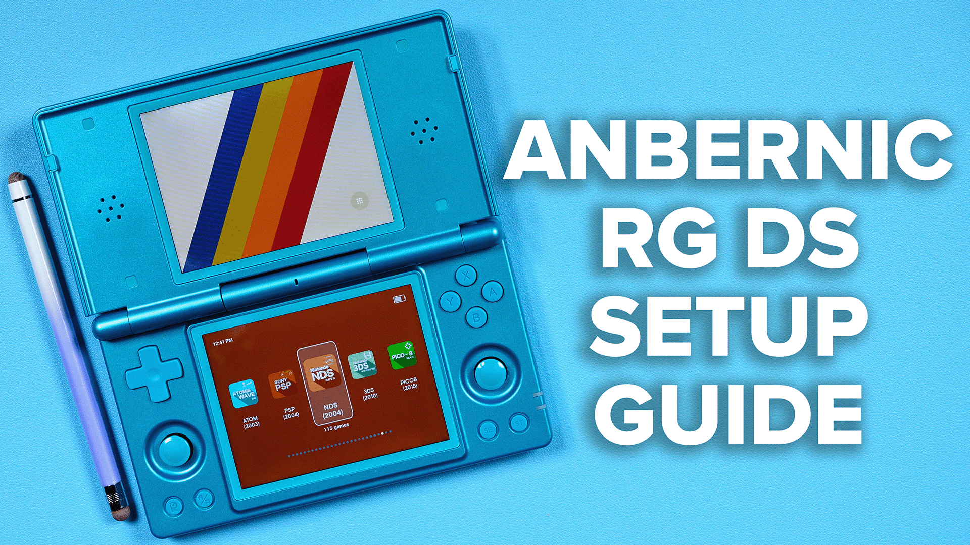anbernic rg ds setup guide