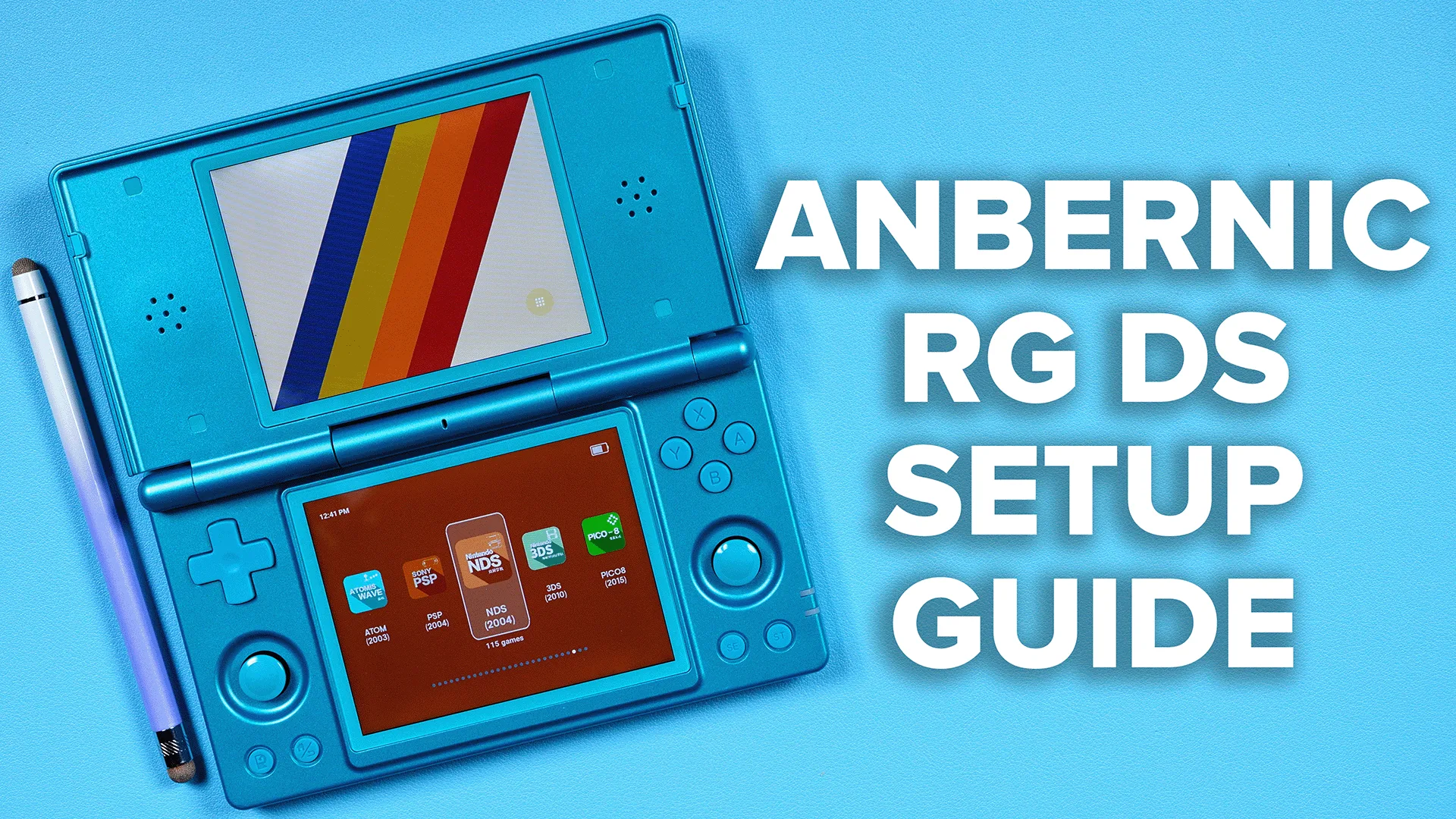 anbernic rg ds setup guide