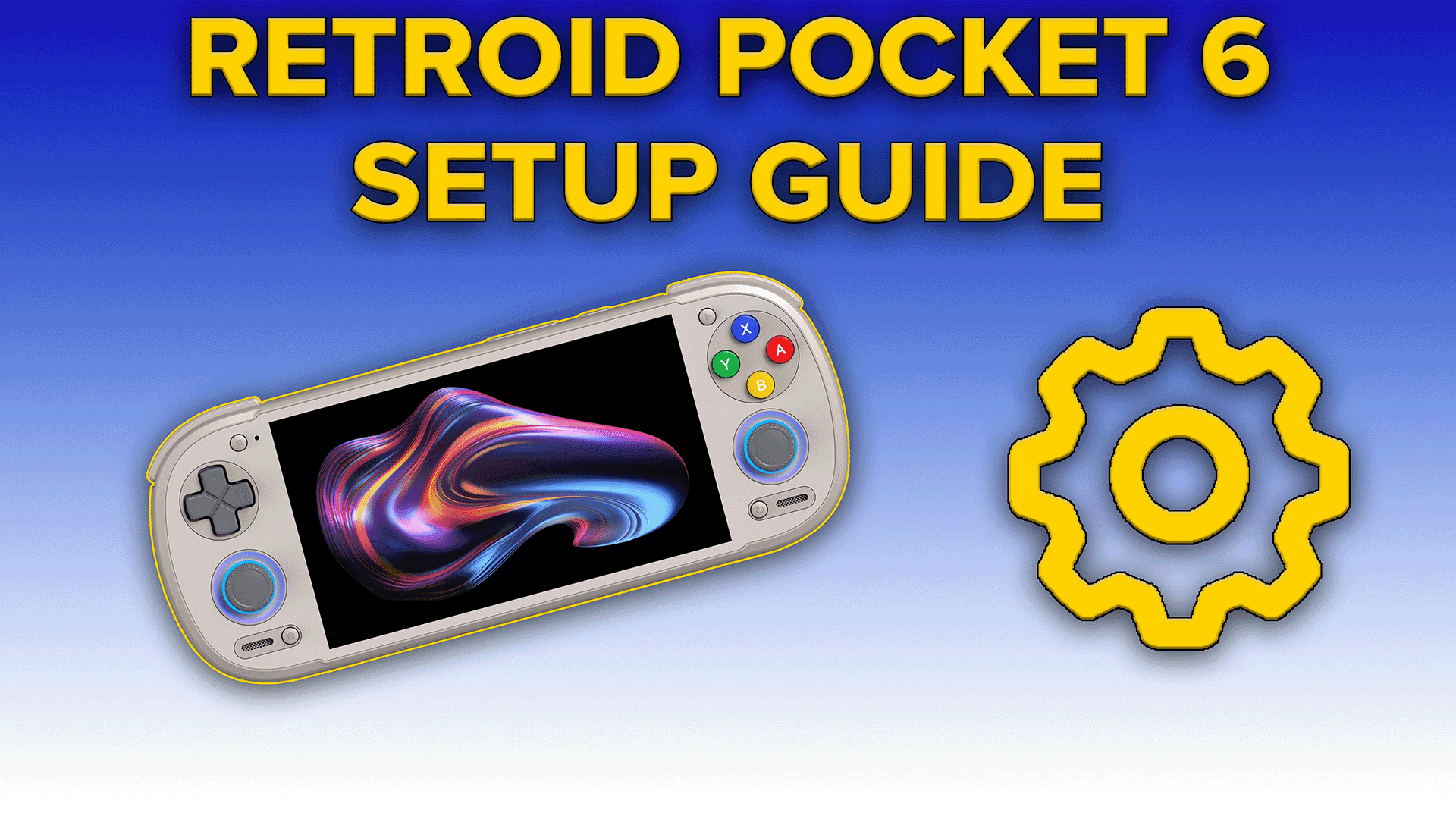 retroid pocket 6 setup guide